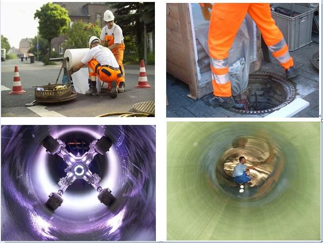 峨山管道光固化修复