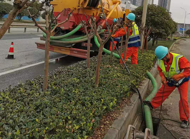 峨山市政管道清淤